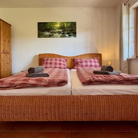 Holz-ferienhaus Oberbraendi: Kachelofen, Sauna, Wlan, Am Wald Loßburg