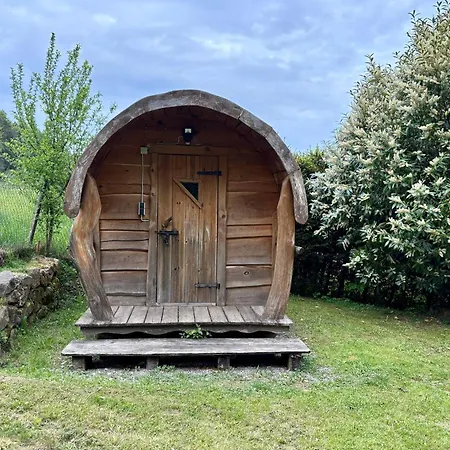 Holz-ferienhaus Oberbraendi: Kachelofen, Sauna, Wlan, Am Wald *