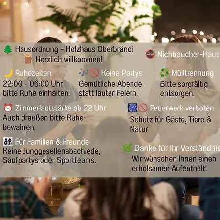 Holz-ferienhaus Oberbraendi: Kachelofen, Sauna, Wlan, Am Wald 펜션 Loßburg